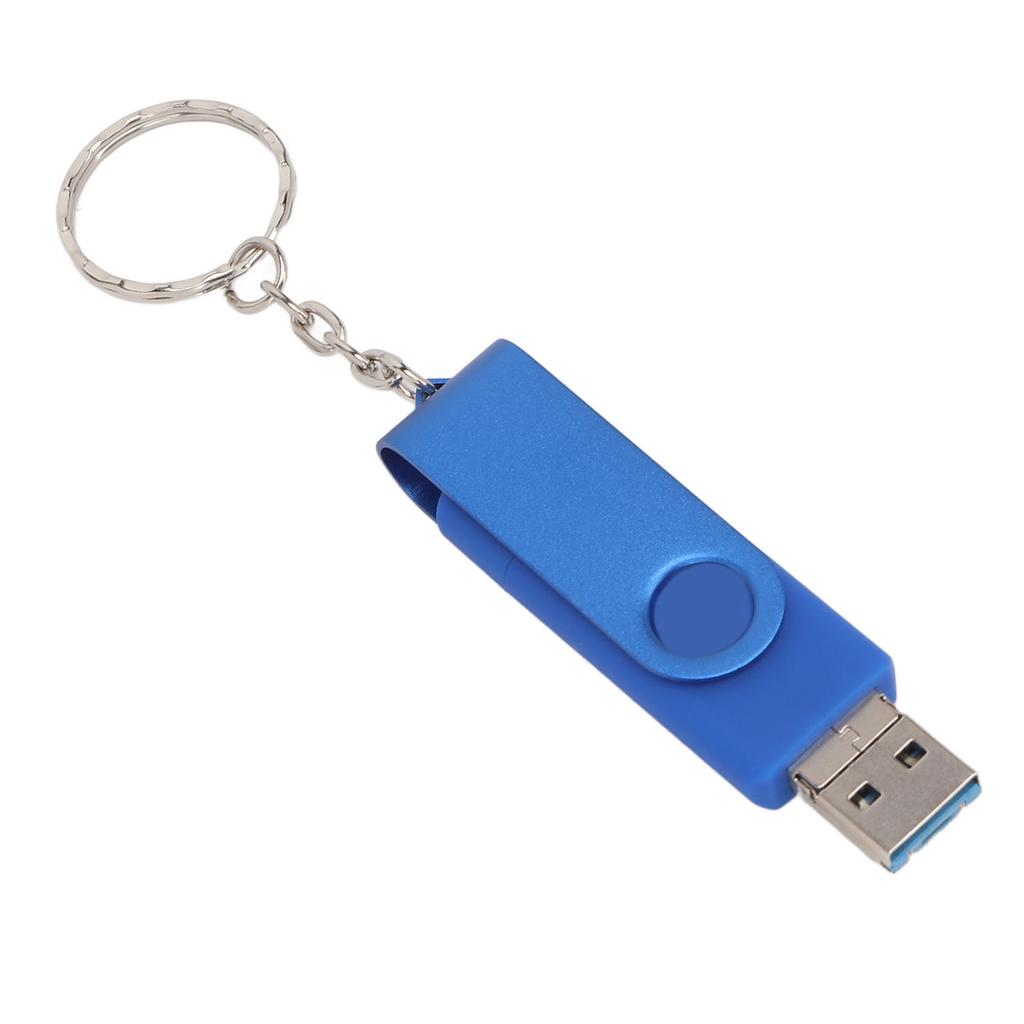 3 In 1 USB 3.0 Flash Drive High Speed Waterproof Memory Storage Stick U Disk Plug and Play 256GB