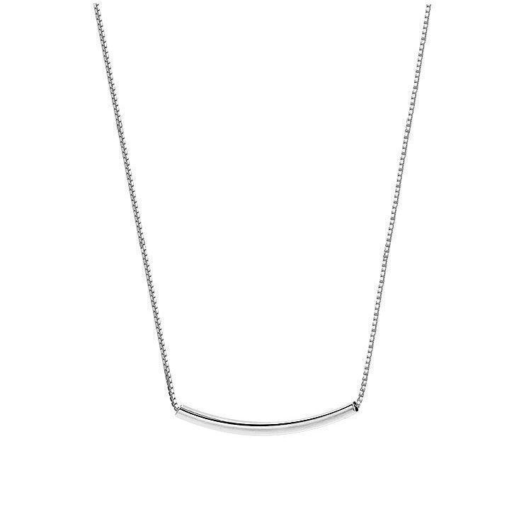 Women's Harajuku Smile Face Necklace: Colorfast Clavicle Chain, Cool & Versatile Fashion Accessory Inspired by Internet Celebrities.