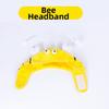 Funny with Teaser Stick Hat Cat Bee Headdress Cartoon Warm Headgear Cat Decorative Hat Soft Adjustable Pet Costume Dog
