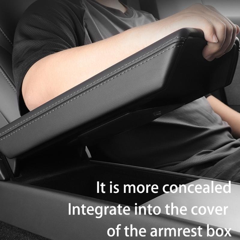 High Capacity Invisible Storage Box Universal Fit Strong ABS Organizers Armrest Storage for Car Center Console for Auto