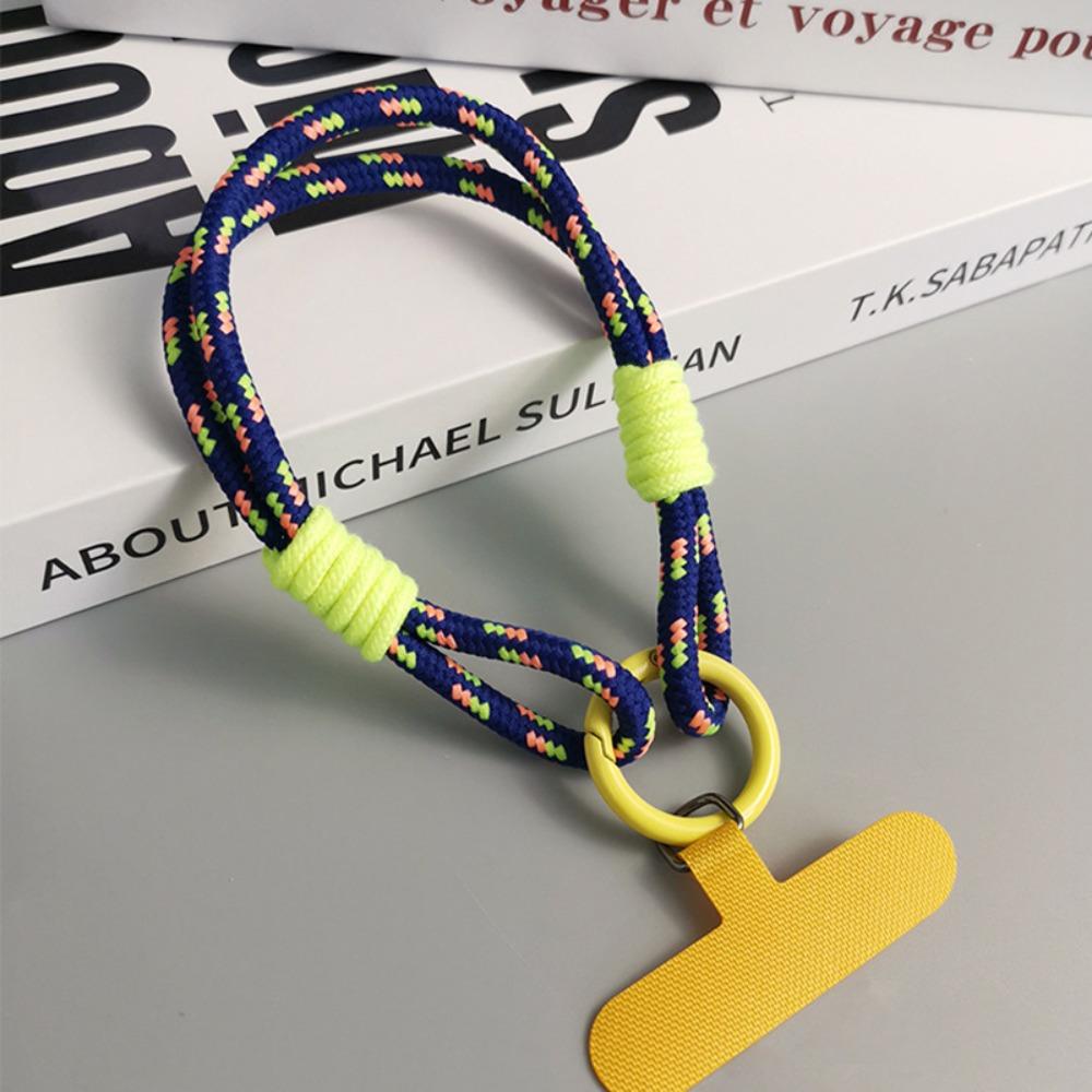 With Patch Phone Wrist Strap Anti-lost Sling Phone Hanging Chain  Phone Pendant