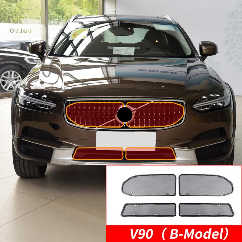 Für Volvo XC90 XC60 XC40 S90 S60 V90 2022 2021 2019 2018 Tuning Modifikation Zubehör Kühlergrill zum Schutz vor Insekten Mücken Sand