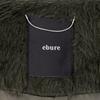 ebure 3610200135 Thule Alpaca Shaggy Collarless Short Coat coat 36 greenUsed