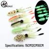 Luminous Squid Octopus Biomimetic Soft Bait - Butterfly Wing Lure (15CM, 12CM, 10CM)