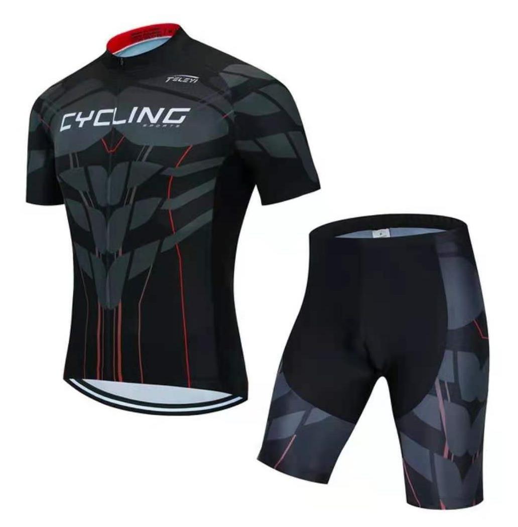 2026 Summer Breathable Cycling Suit Set, Tour De France Cycling Sportswear Mountain Bike Road Bike Cycling Sportswear S