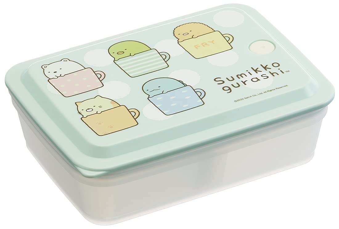 

Skater Lunch Large Integrated Air 1 Sumikkogurashi Box, Antibacterial, Fluffy, 850ml, Capacity, Packing, Valve, Tier, PAS9AG-A