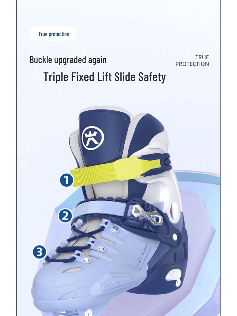 Children's Roller and Ice Skates - Ages 6-12, Beginner to Pro, Boys & Girls Inline Skates