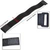 HYS Adjustable Elastic Armband Strap Bundle for Universal Silicone, Leather, Nylon Holster Case with Armband Slots (Black, 1)