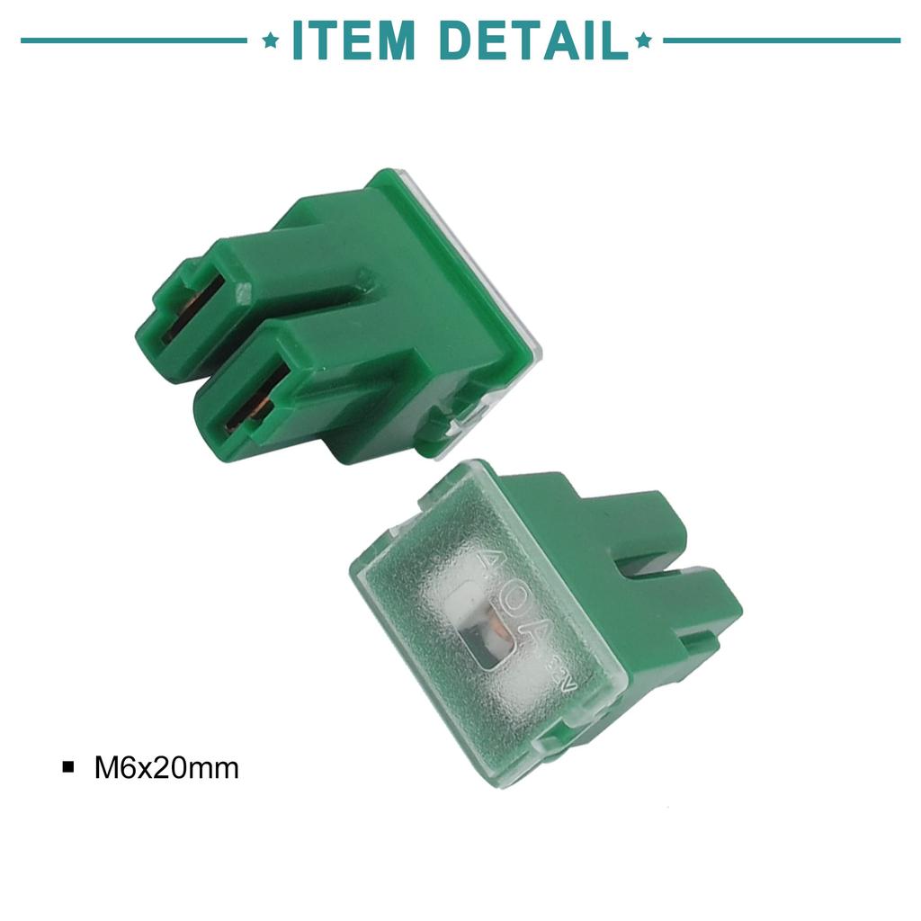 ACROPIX Type Fuse 40A Green 2 Pack