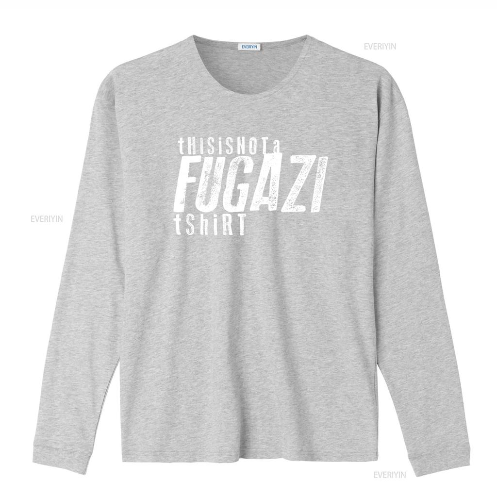 Fugazi Toto Není Černé Tričko Potisk Velikosti S 5XL Streetwear Móda vintage Vypraný Prodyšný Unisex Strečový móda