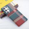 Kevlar Carbon Fiber Texture Magnetic Case For Samsung Galaxy S25 S24 S23 Ultra Plus Shockproof Shell Alloy Camera Lens Cover