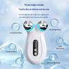 Microcurrent Face Massager With Dual Metal Heads Ems Facial Device For Skin Care And Contouring Use At Home Or Salon