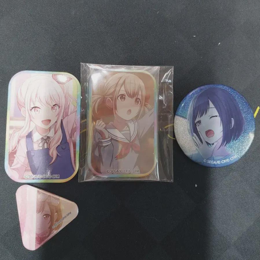 

Pseka Can Badge Mizuki Kohane Ena Triangle Can Badge Glitter Can Badge Flower