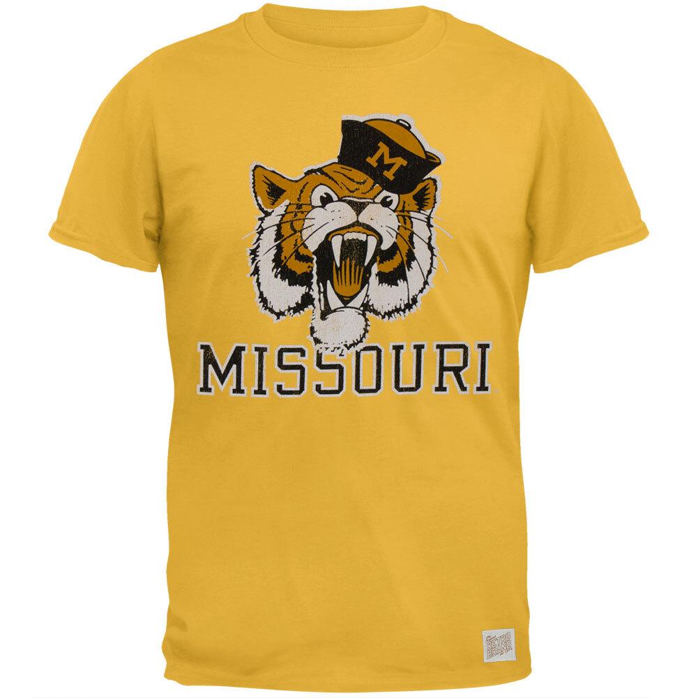 Missouri Tigers - Distressed Tiger Vintage Adult Soft T-Shirt S разноцветный