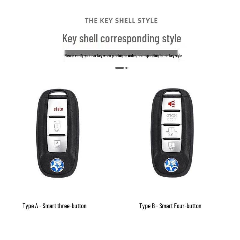 Compatible with Dongfeng Venucia D60, T60, T90, T70 Key Case: Premium Full Shell Cover