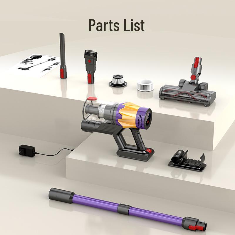 High-Power Brushless Handheld Vacuum Cleaner – 550W Multi-Function with Strong Suction for Home and Pet Hair Removal