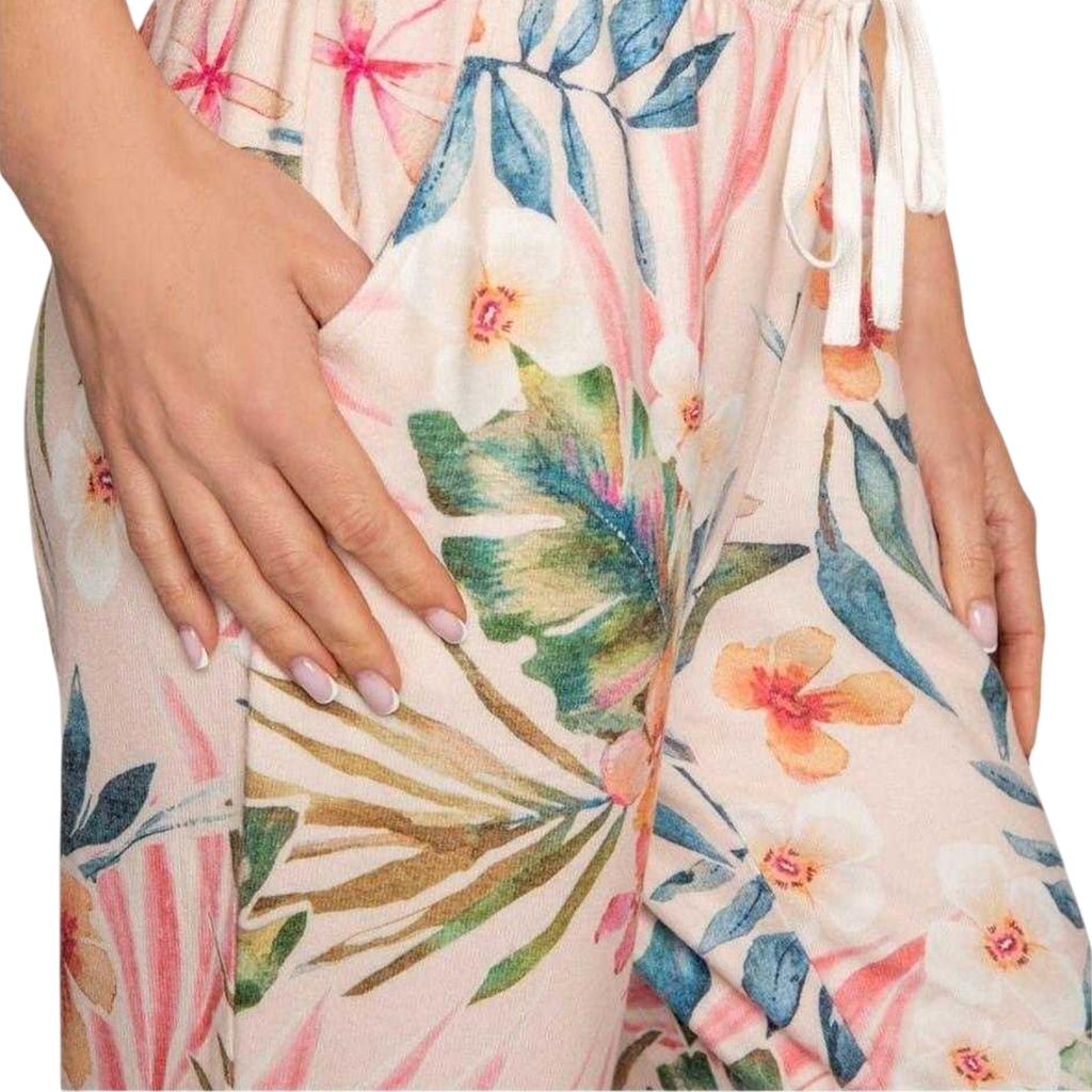PJ Salvage Womens/Ladies Floral Lounge Pants