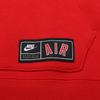 Nike Hoodie Logo Letter Print Fleece Color Blocked Hooded Kids Hoodies Red AQ9418-657