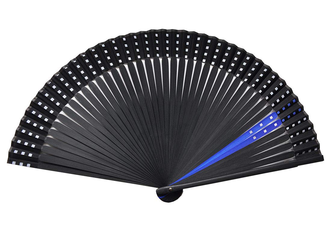 

Short striped fan blue For men