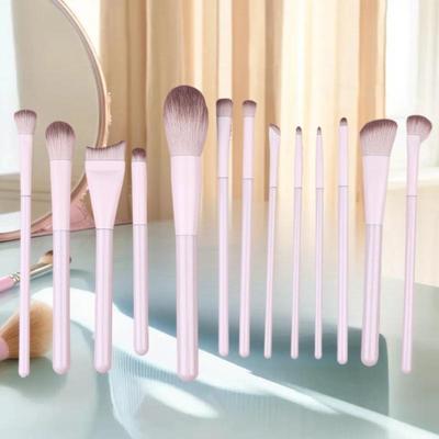 13-Piece Professional Makeup Brush Set, Vegan & Cruelty-Free Synthetic Bristles for Full Face Application, Soft & Durable