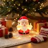 Humorvolle Weihnachtsfeier Dekoration Mittelfinger Licht, Frecher Weihnachtsmann Rentier Gebende Lampe mit LED Skurrile Geschenke für Kollegen Warmes Leuchten,