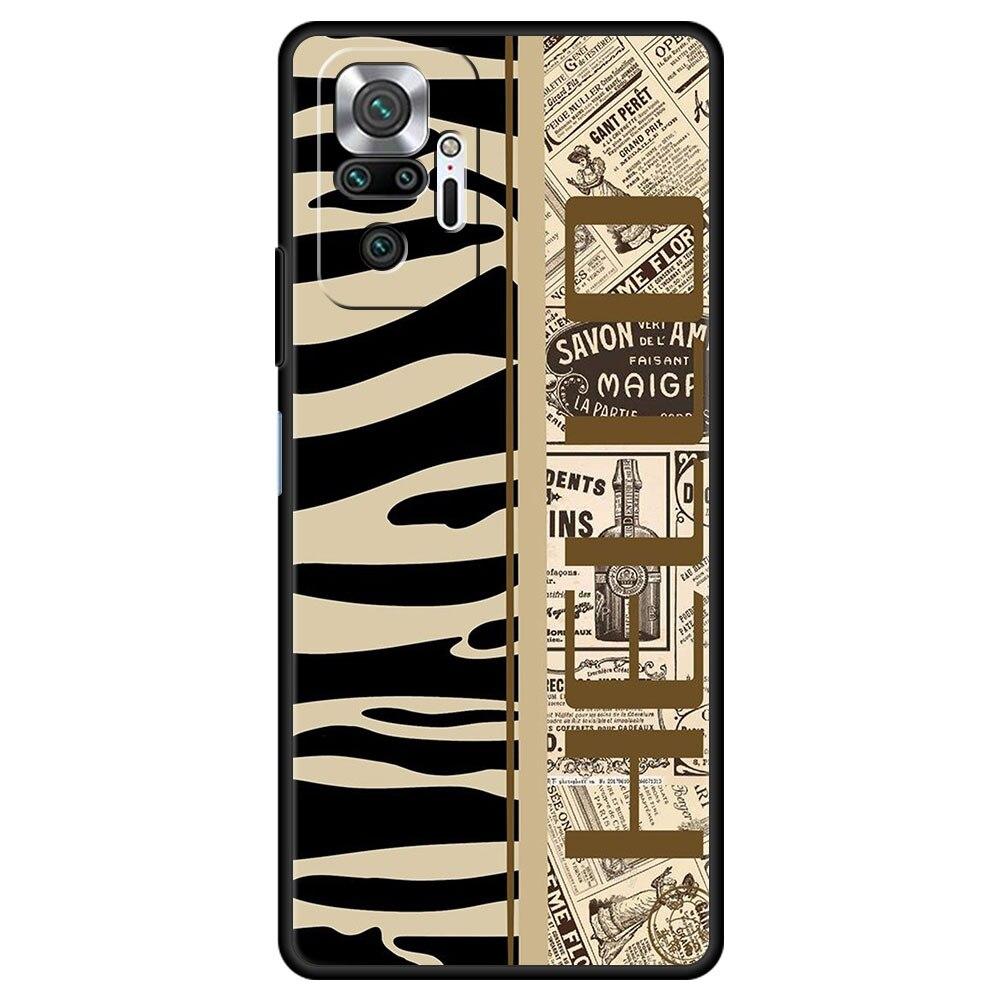 

для Xiaomi redmi note 11 10 9 pro 11T 11pro plus Чехол 9 9C 9A 8 K40 Funda Note 8pro 7 9S 9T Крышка Роскошный Красивый Дизайн Узор Redmi k40