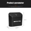 Hanging Car Trash Can Vehicle Garbage Dust Case Storage Box For Mercedes Benz AMG CLA GLA W203 W210 W211 W213 W204 Accessories QN1
