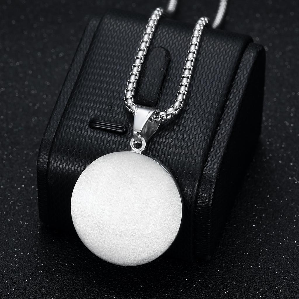 2026 Jewelry Fashion Trend Inlaid Zircon USD Pendant Necklace Men's Jewelry Accessories