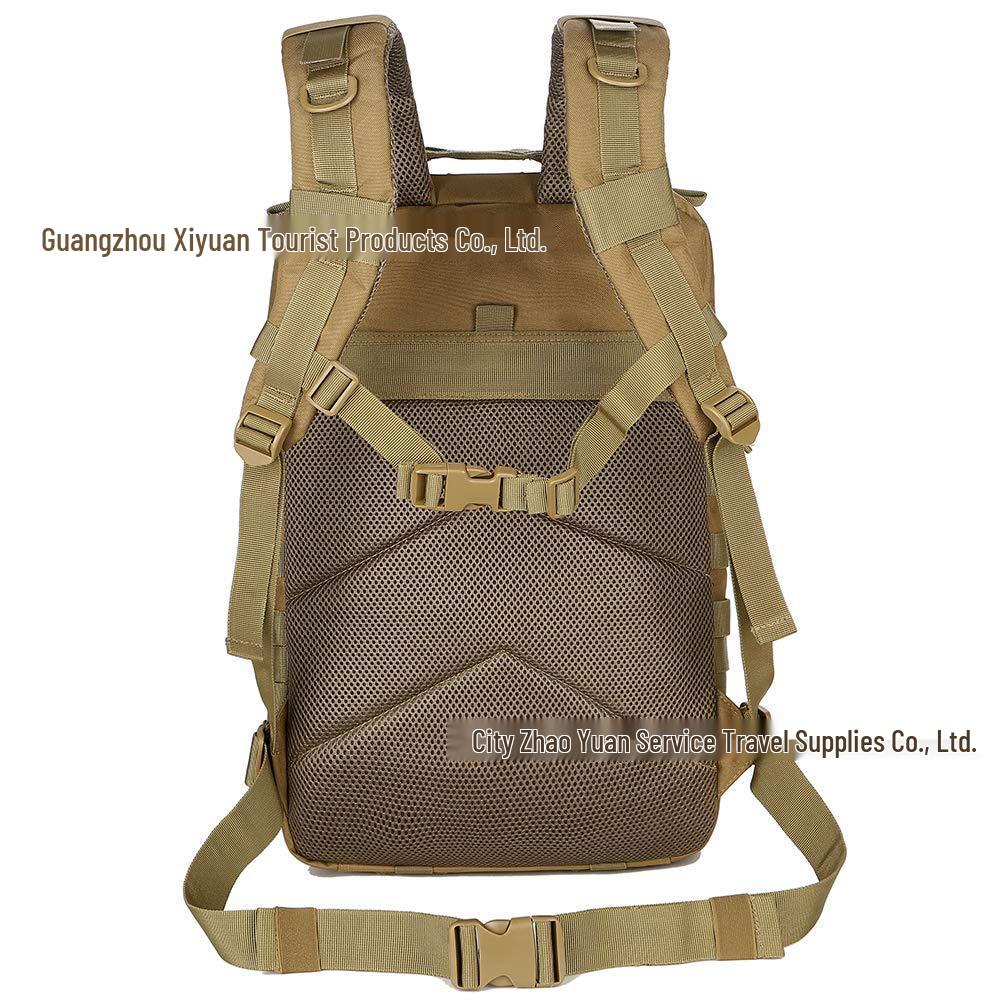 45l Tactical Backpack With 3p Molle System For Outdoor Sports Travel