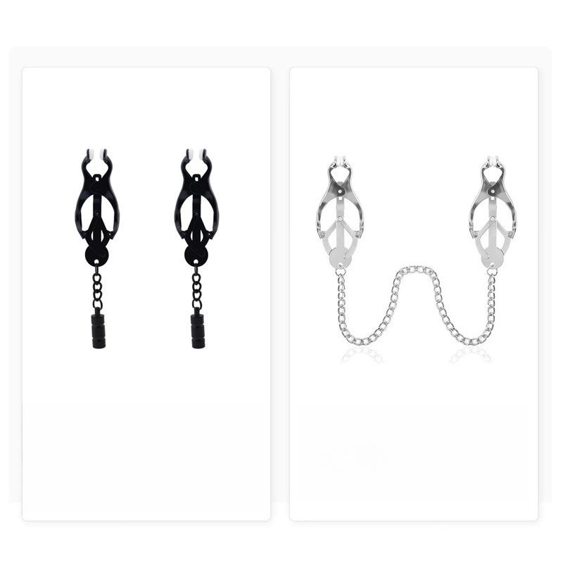 New Steel Clover Nipple Clamps Bdsm Adult Games Exotic Accessories Fetish Bondage Metal Breast Clips Sexy Toys for Women Couples