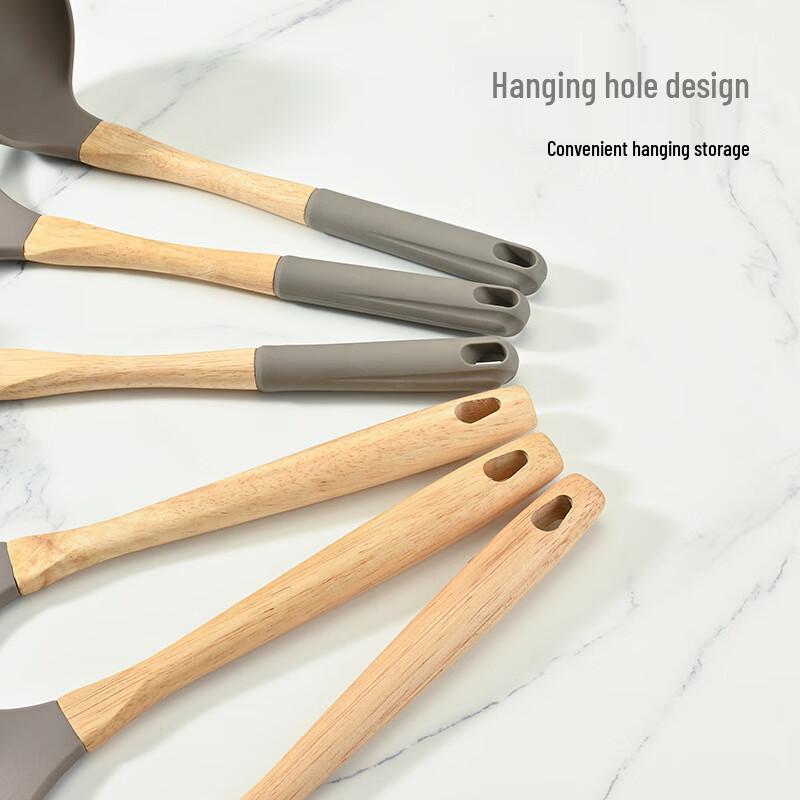 Wutuo 6-teiliges Küchenutensilien-Set aus Edelstahl