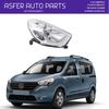 Headlight, left and right, set of 2 items for Renault Dacia Dokker Lodgy after 2011 OEM 260603007R 260109545R