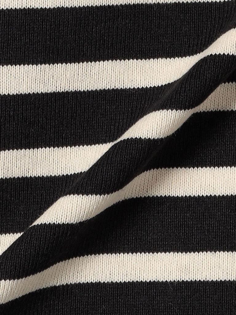 SHIPS Primary Navy Label Machine Washable Wide Striped One Size Women's Pullover, Women's, 312050343, Black,