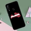 Latvia Flag For Huawei Nova 12i 12s 11i 8i 7i 9 10 SE Y90 Y60 Y70 Y72 Y61 Y91 P30 P40 Lite P60 Pro Case