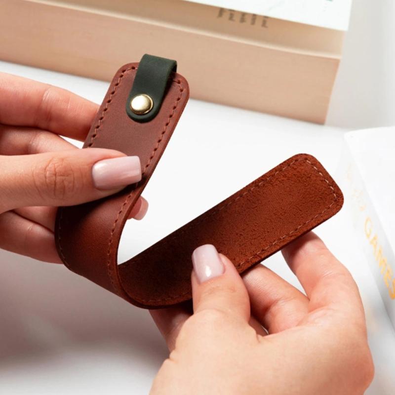 Leather Bookmarks Book Page Holder Page Markers Reading Accessories Gifting For Book Lovers Students Readers Adult