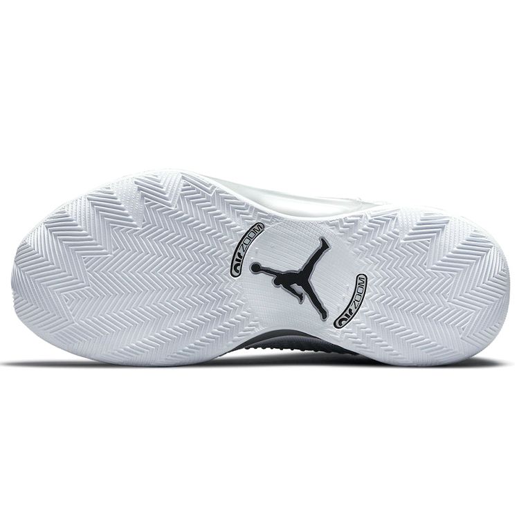 Air Jordan 35 Low PF White Metallic Silver Unisex Sneakers CW2459-100