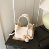 Niche Handwoven Bag Chain Small Bag Women's Super Fire Exquisite Hand Bag Shoulder Messenger Bag Vegetable Basket Women's Bag