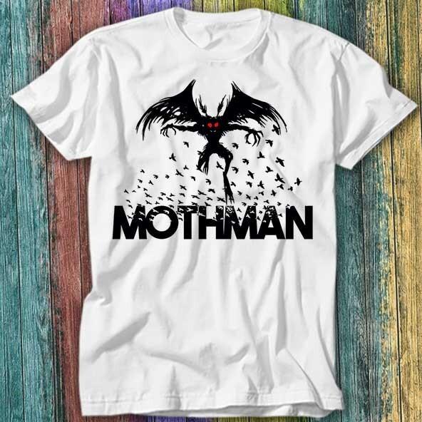 

Mothman Weird Strange Unusual Cryptid Cryptozoology T Shirt Top Tee 476 4XL