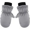 Windproof Plush Ski Mittens Waterproof Thick Children Gloves Outdoor Hand Covers  Winter Outdoor