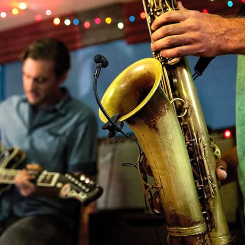 Shure PGA98H-TQG Cardioid Condenser Microphone for Instruments, Includes Standard Plug Cable