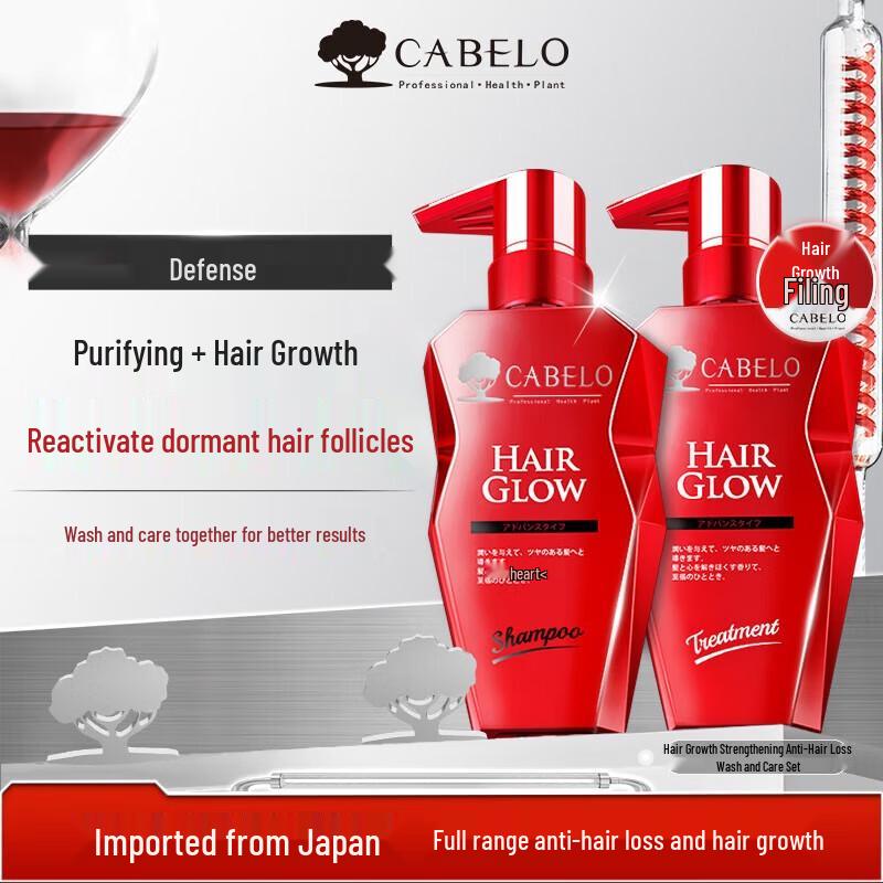 

CABELO Intensive Hair Growth Shampoo & Conditioner Set