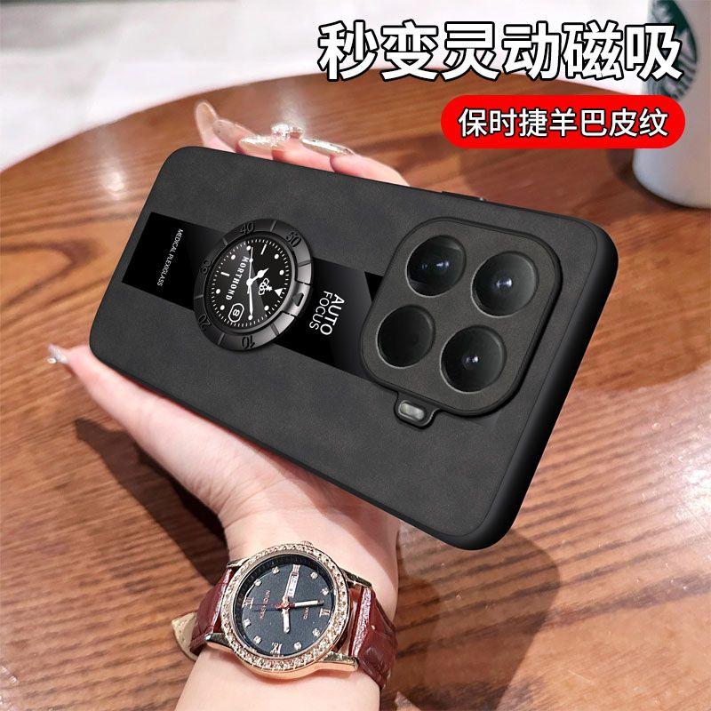 For Xiaomi 17T Pro Case Luxury Magnetic With Ring PU Leather Silicone Phone Cover For Mi 17T Shell Fingerprint-Resistant Bumper