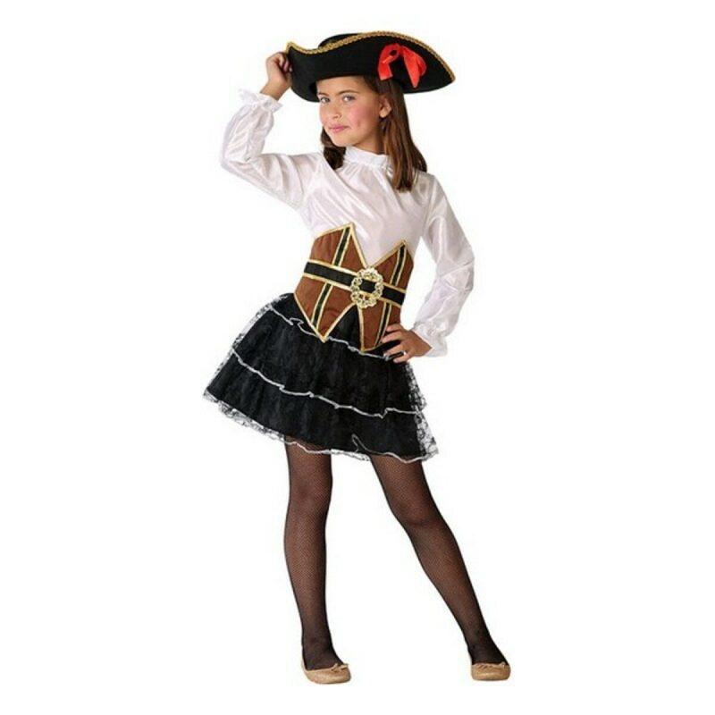 BB Carnival-Costume for Children 115088 Pirate 7-9 Years