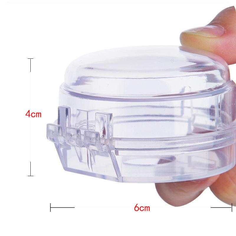 2pcs High Temperature Resistant Gas Stove Switch Protective Cover for Kitchen