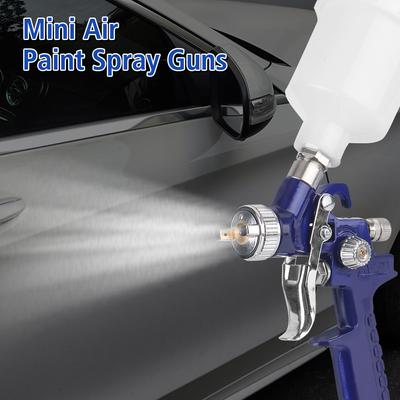 Mini Air Paint HVLP Spray Gun Mini Air Paint Spray Guns For Painting Car Aerograph Spraying Gun Airbrush 1.0mm Nozzle