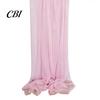 Chiffon Table Runner Sheer Flowing Runner, Wedding Elegant Solid Color Charming Dining Accessory for Home Bridal Shower Party Decor