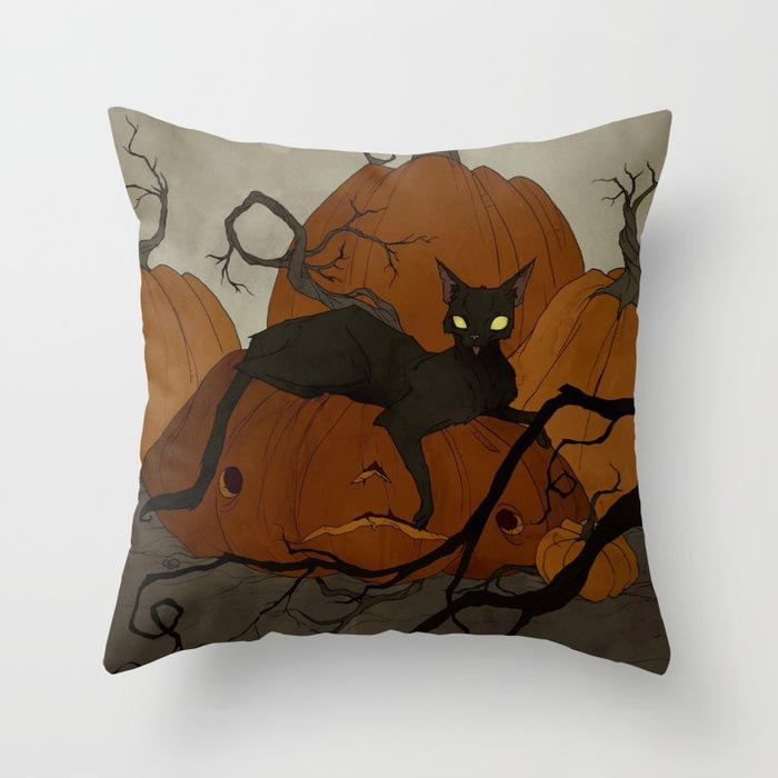 New Halloween Pumpkin Series Home Decoration Pillow Cushion Halloween Pillow Cover