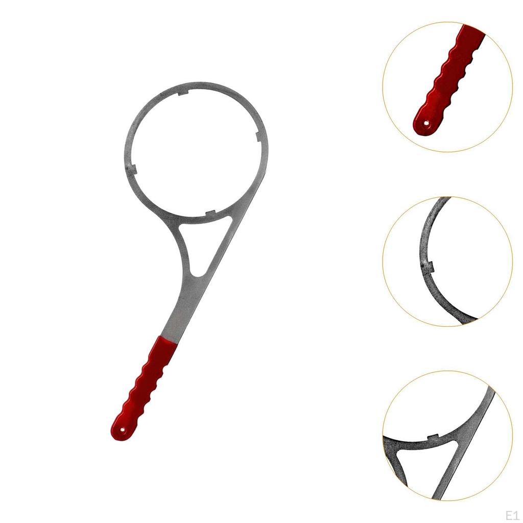 Metal Water Filtering Housing Wrench 4.8 inch Inside Diameter High Performance Practical Heavy Duty