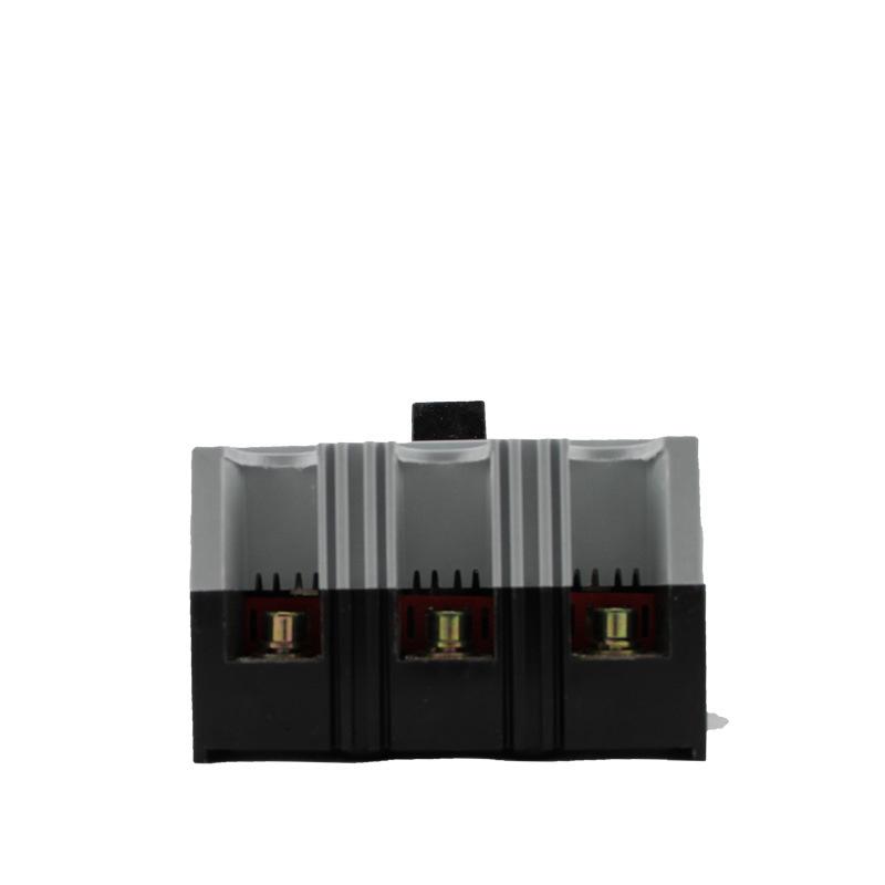 Transparent Plastic Circuit Breaker DZ10-100/3300, 3-Phase 3-Wire, 3P/100A, 63A 380V.