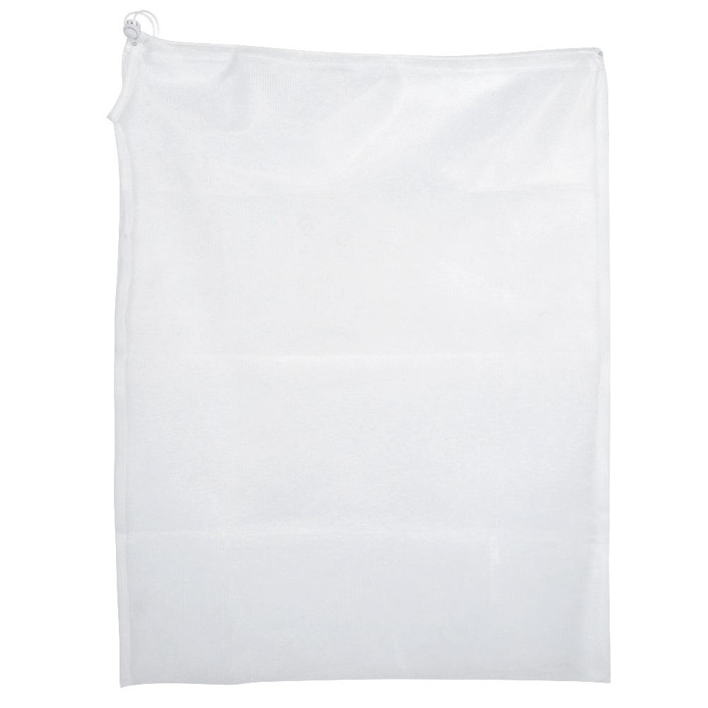 2pcs Reusable Fruit Vegetable Mesh Storage Drawstring Shopping Filter Bag Holder